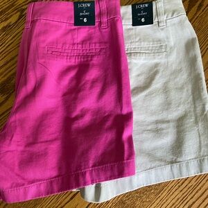 NWT J.Crew Factory classic chino 5” shorts